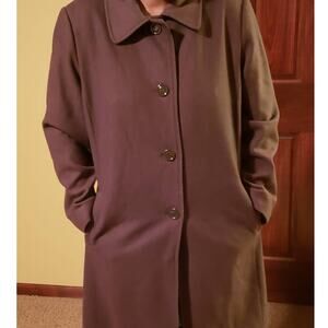 Vintage Womens Collection by Gallery Double Coat Size Large